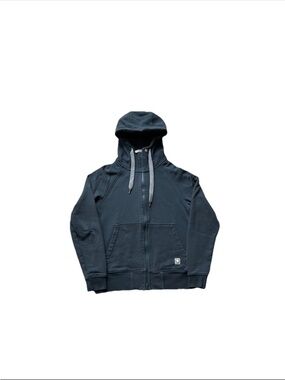 Fjallraven Women's Blue Greenland Full Zip Hoodie Size X Small